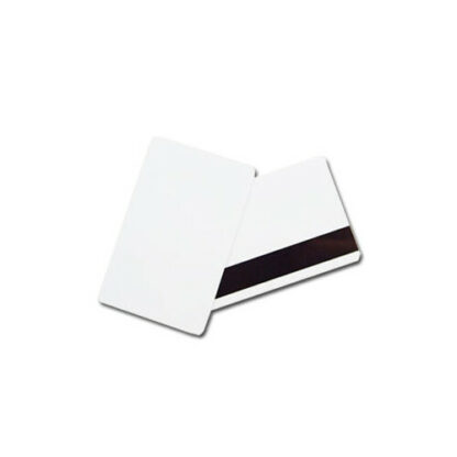 Dyestar Blank White Plastic Cards With Hi-Co Magnetic Stripe (Pack of 100)