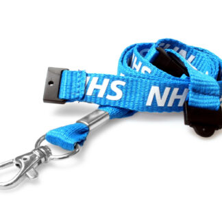 NHS Staff Lanyards with Double Breakaway (Pack of 100)