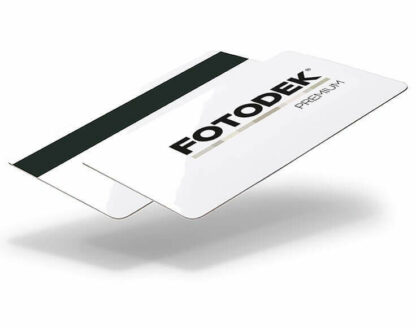 Fotodek Hi-Co Magnetic Stripe White 760 micron PVC