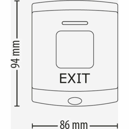 Paxton Exit Button - E75 (376-310)