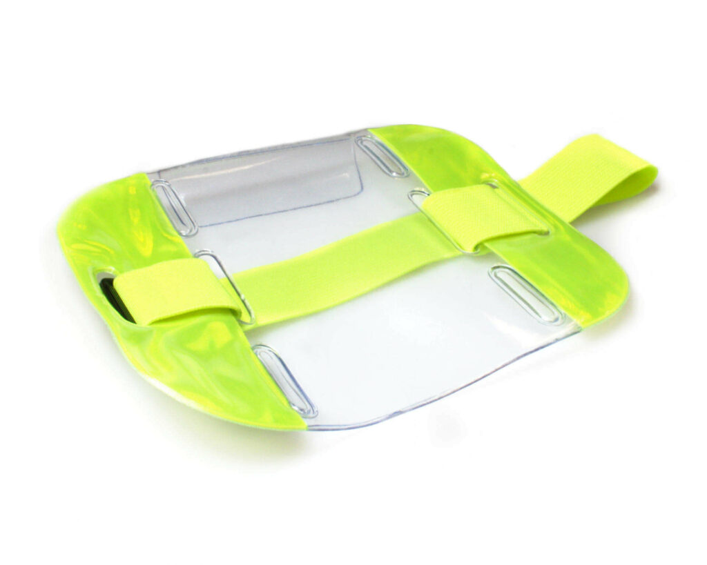 Hi-Vis Adjustable Armband Holder (Pack of 100)