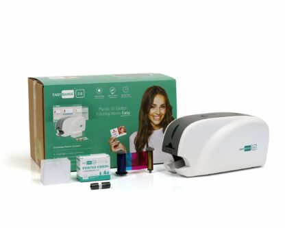 EasyBadge 2.0 ID Card Printer Bundle