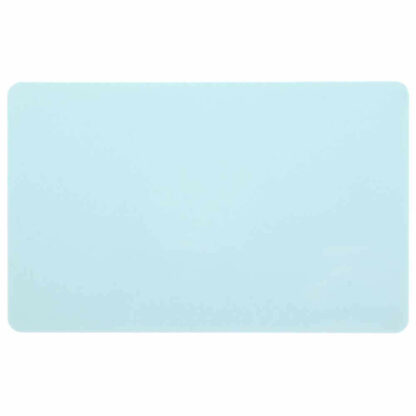 Light Blue Plastic Cards - Blank Glossy White Core (760 Microns, 100 Pack)