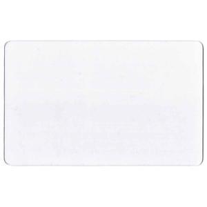 Clear Frosted Plastic Cards - Blank Matte (760 Microns, 100 Pack)