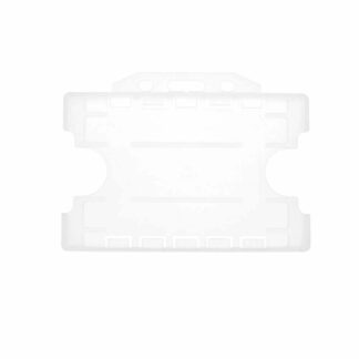 Evohold Clear Dual-Sided ID Card Holders (Pack of 100)