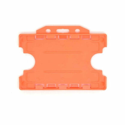 Evohold Orange Dual-Sided ID Card Holders (Pack of 100)