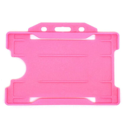 Evohold Pink Single-Sided ID Card Holders (Pack of 100)