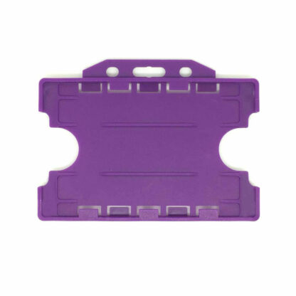 Evohold Purple Dual-Sided ID Card Holders (Pack of 100)