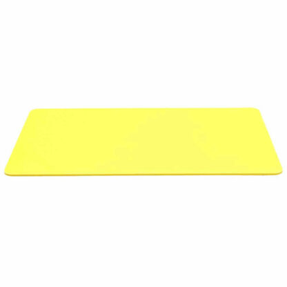 Yellow Plastic Cards - Blank Glossy (760 Microns, 100 Pack)