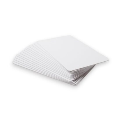 Premium White Blank ID Cards (Plastic, PVC 760 Microns) - Pack of 100