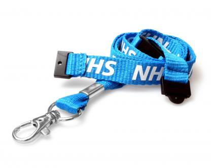 NHS Staff Lanyards with Double Breakaway (Pack of 100)