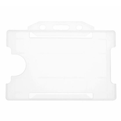 Evohold Clear Single-Sided ID Card Holders (Pack of 100)