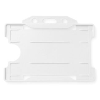 Evohold White Single-Sided ID Card Holders (Pack of 100)