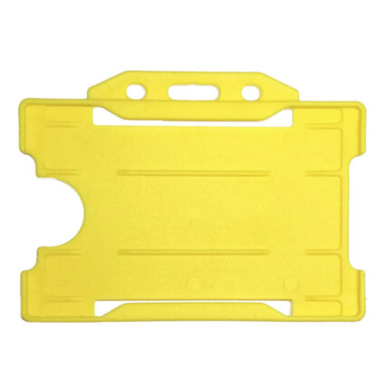 Evohold Yellow Single-Sided ID Card Holders (Pack of 100)